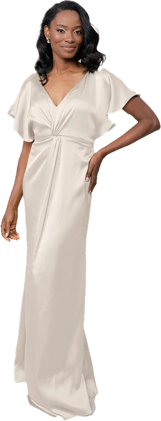 Gwen Satin Dress | Made To Order - Image 51