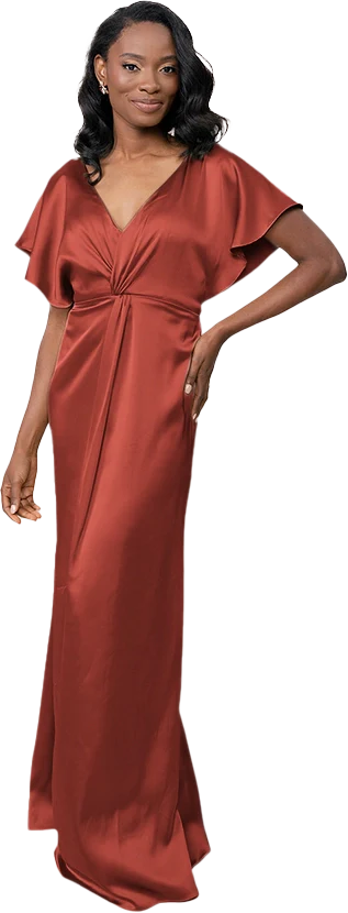Gwen Satin Dress | Made To Order - Image 54