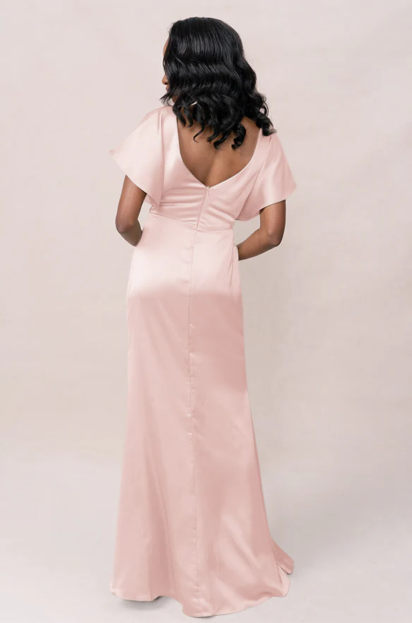 Gwen Satin Dress | Made To Order - Image 63