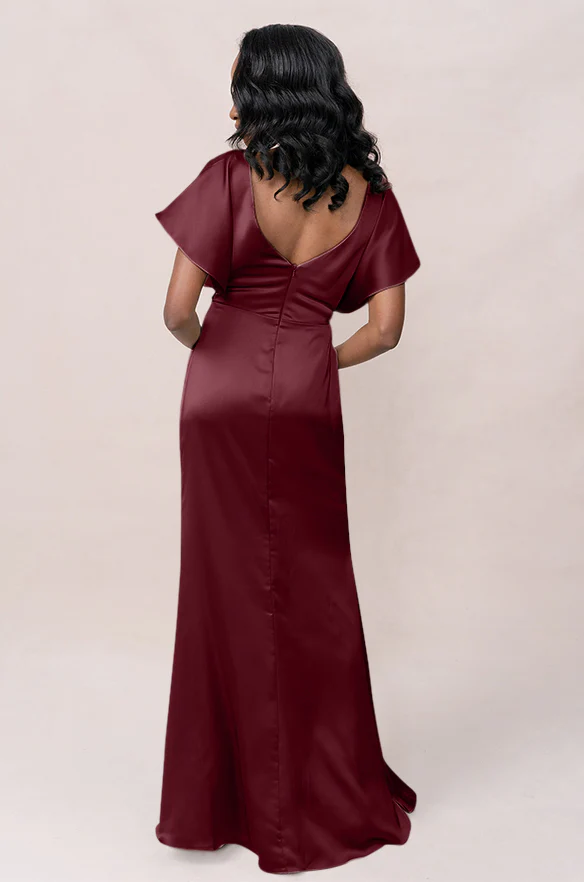 Gwen Satin Dress | Made To Order - Image 67