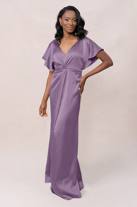 Gwen Satin Dress | Made To Order - Image 78