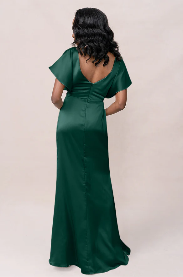 Gwen Satin Dress | Made To Order - Image 83