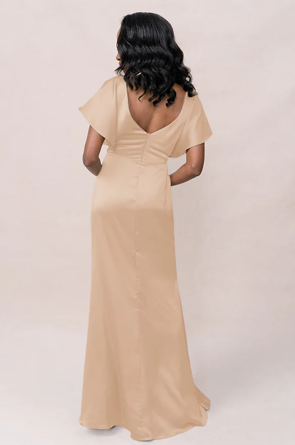 Gwen Satin Dress | Made To Order - Image 95