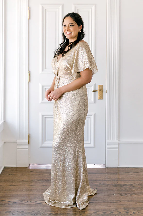 Gwen Sequin Dress | Made To Order - Image 6