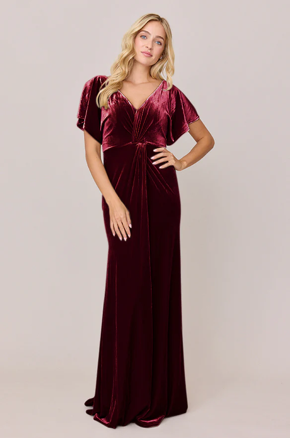 Gwen Velvet Dress | Made To Order - Image 12