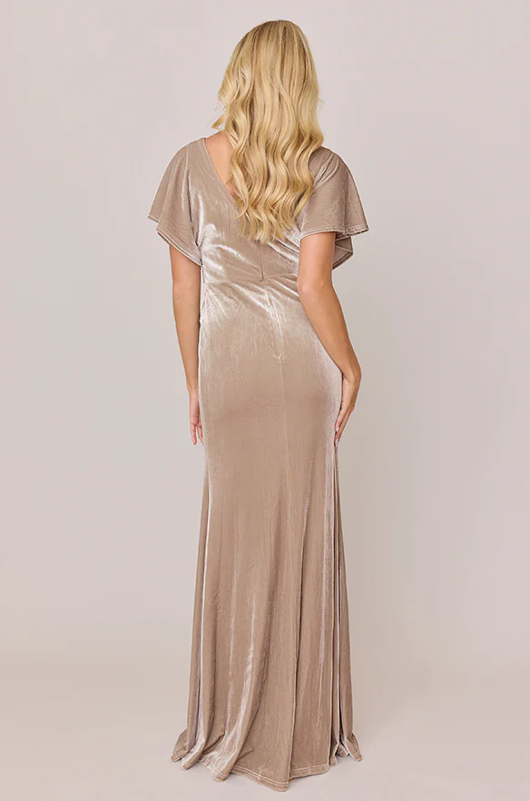 Gwen Velvet Dress | Made To Order - Image 15