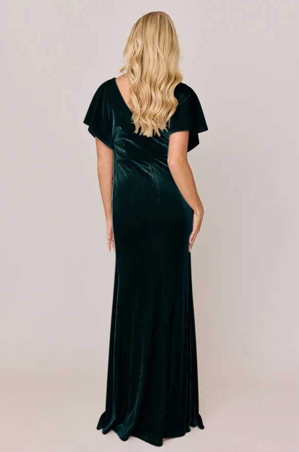Gwen Velvet Dress | Made To Order - Image 17