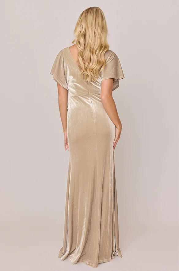 Gwen Velvet Dress | Made To Order - Image 27