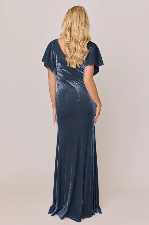 Gwen Velvet Dress | Made To Order - Image 29