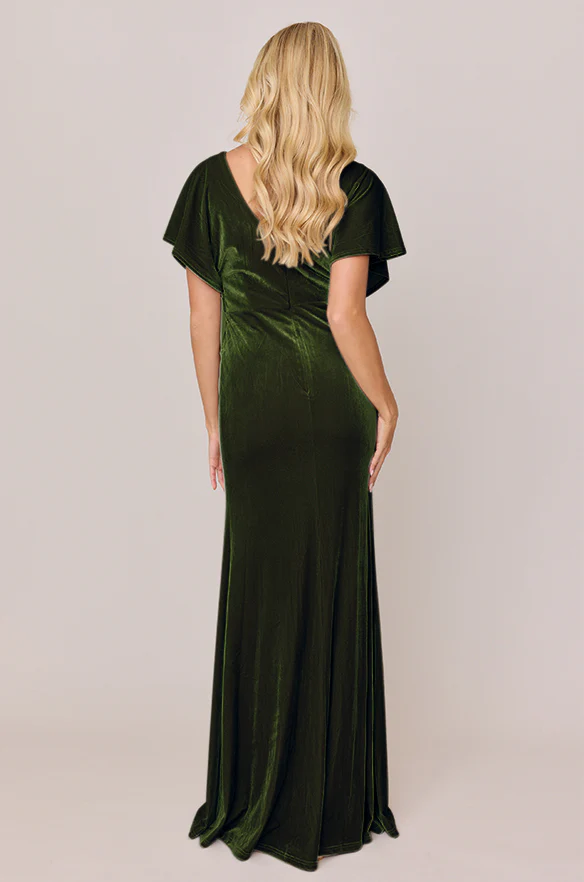 Gwen Velvet Dress | Made To Order - Image 37