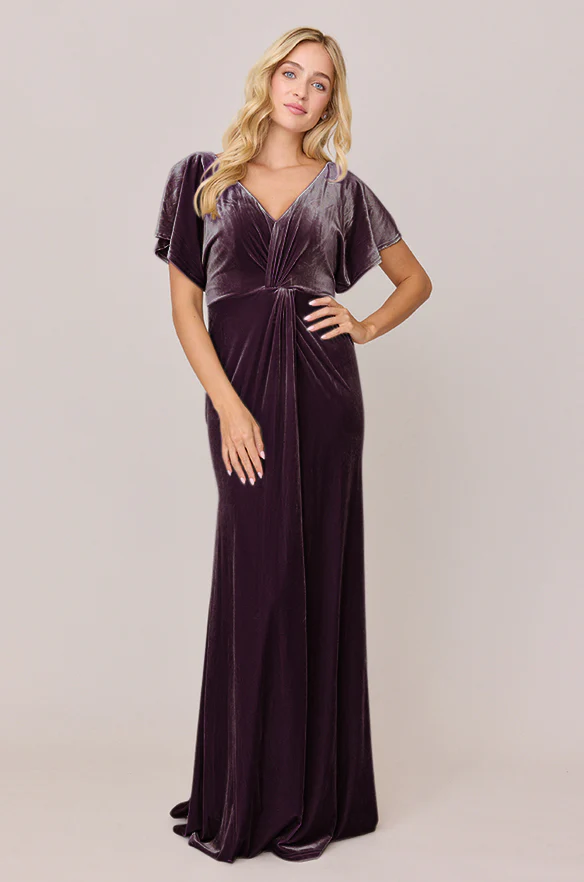 Gwen Velvet Dress | Made To Order - Image 38