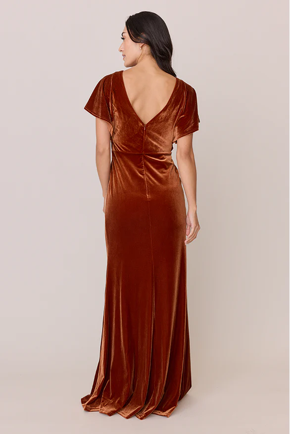 Gwen Velvet Dress | Made To Order - Image 4