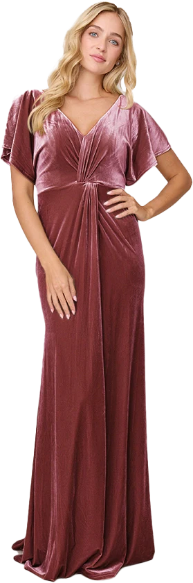 Gwen Velvet Dress | Made To Order - Image 60