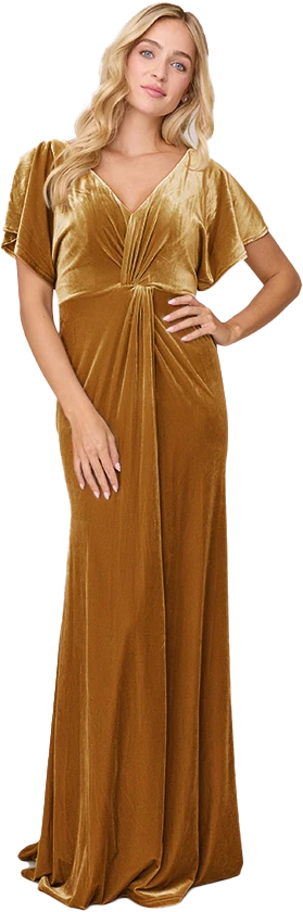 Gwen Velvet Dress | Made To Order - Image 65