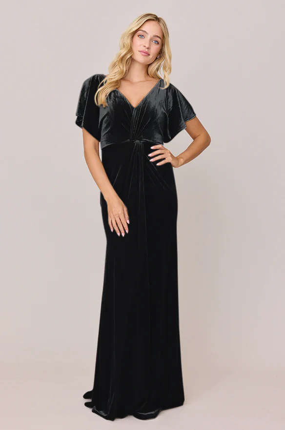 Gwen Velvet Dress | Made To Order - Image 8