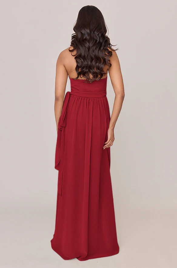 Hannah Chiffon Faux Wrap Dress | Made To Order - Image 106