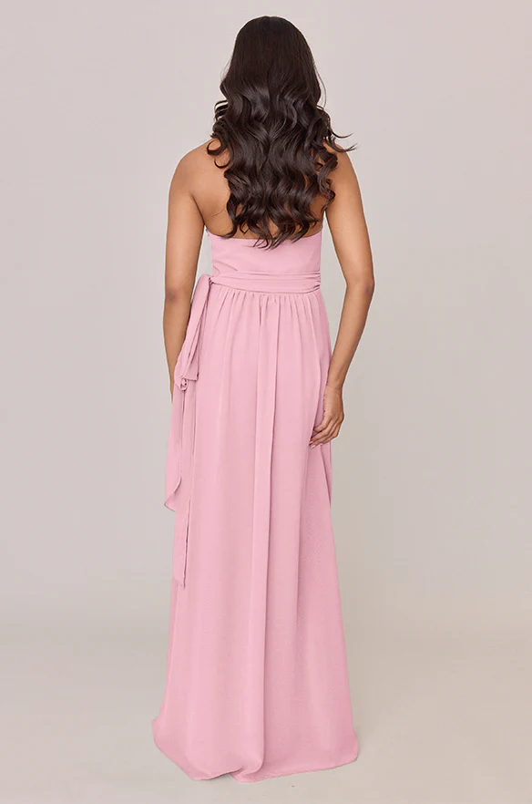 Hannah Chiffon Faux Wrap Dress | Made To Order - Image 118