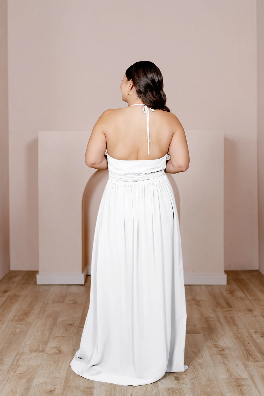 Hannah Chiffon Faux Wrap Dress | Made To Order - Image 140