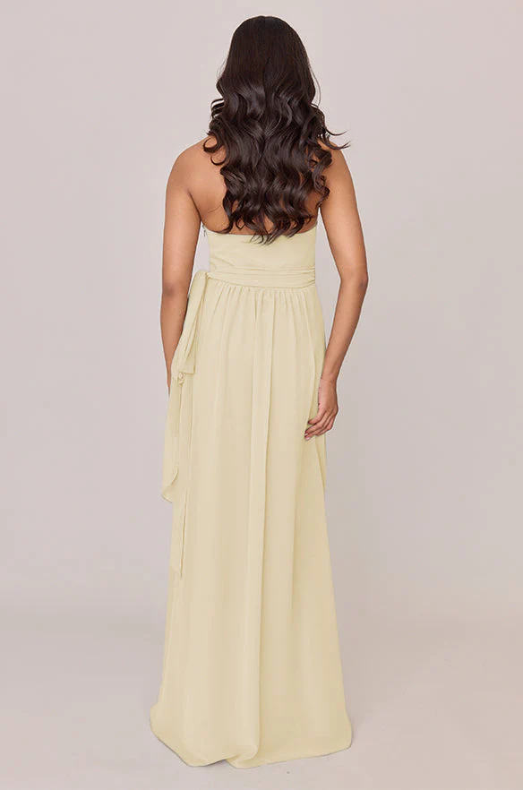 Hannah Chiffon Faux Wrap Dress | Made To Order - Image 146