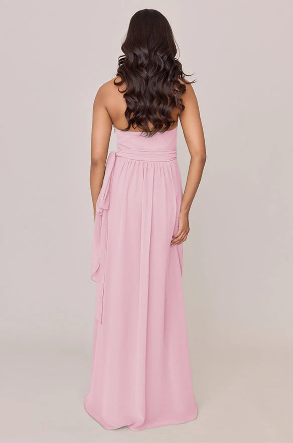 Hannah Chiffon Faux Wrap Dress | Made To Order - Image 148
