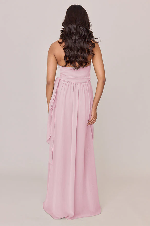 Hannah Chiffon Faux Wrap Dress | Made To Order - Image 150