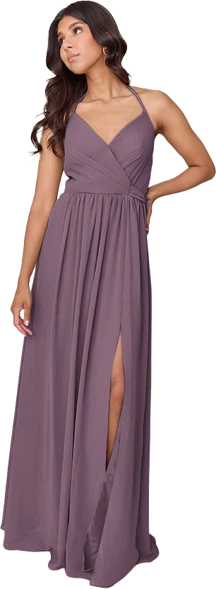 Hannah Chiffon Faux Wrap Dress | Made To Order - Image 20