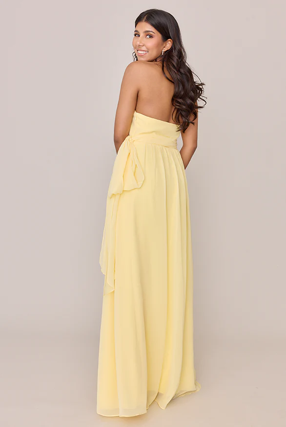 Hannah Chiffon Faux Wrap Dress | Made To Order - Image 3