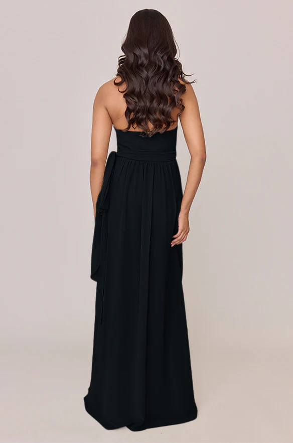 Hannah Chiffon Faux Wrap Dress | Made To Order - Image 54