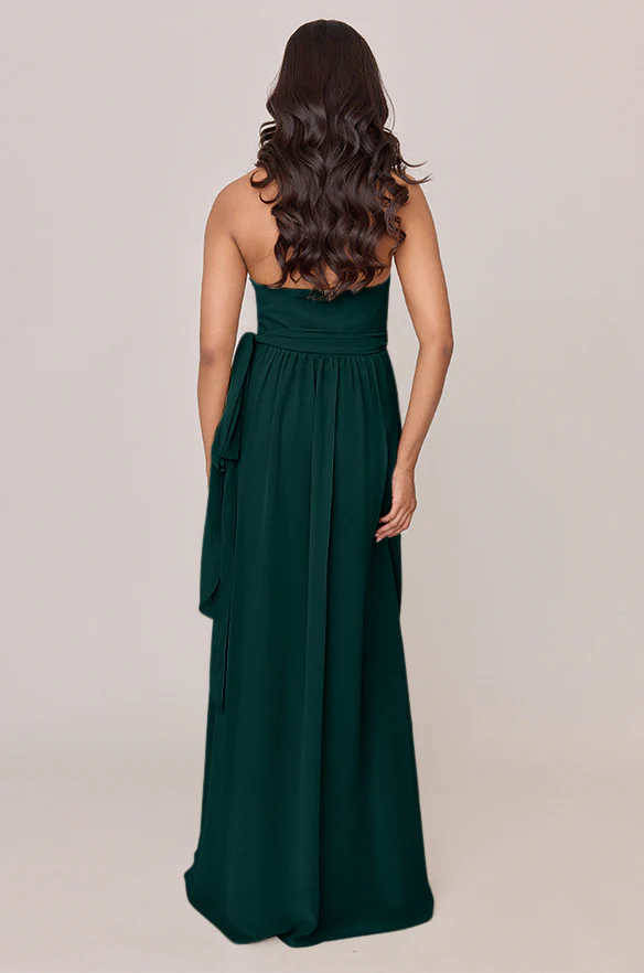 Hannah Chiffon Faux Wrap Dress | Made To Order - Image 66