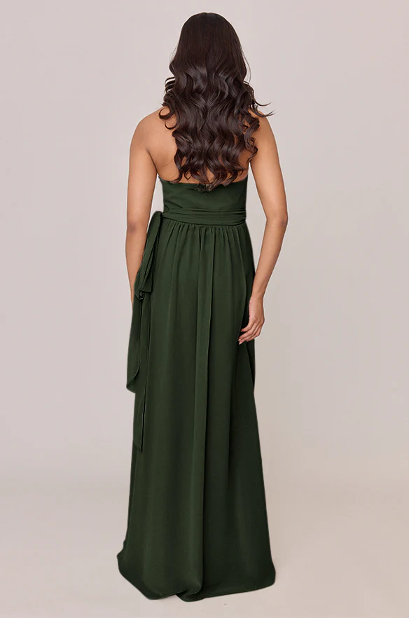Hannah Chiffon Faux Wrap Dress | Made To Order - Image 68
