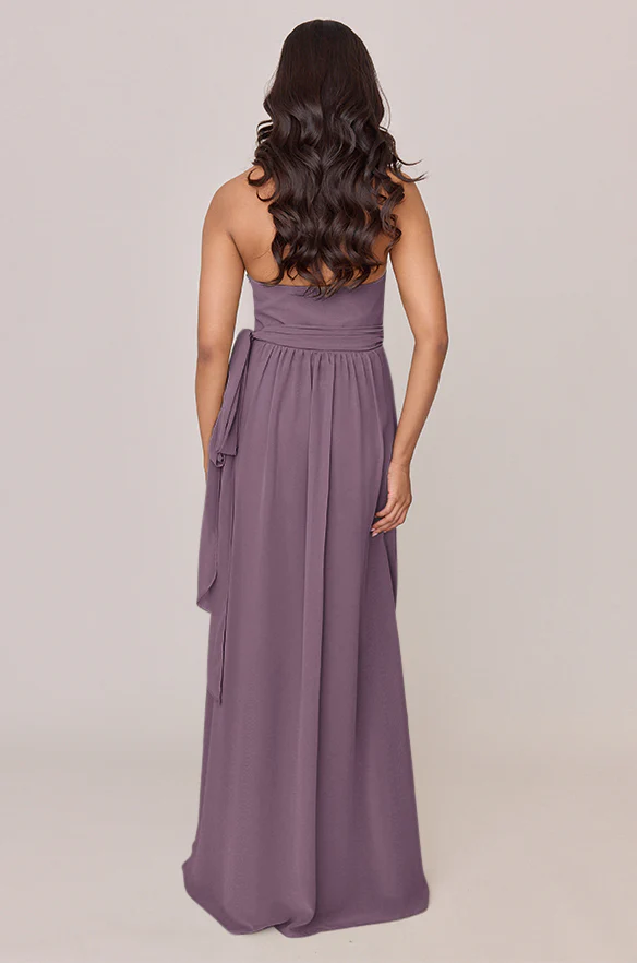 Hannah Chiffon Faux Wrap Dress | Made To Order - Image 76