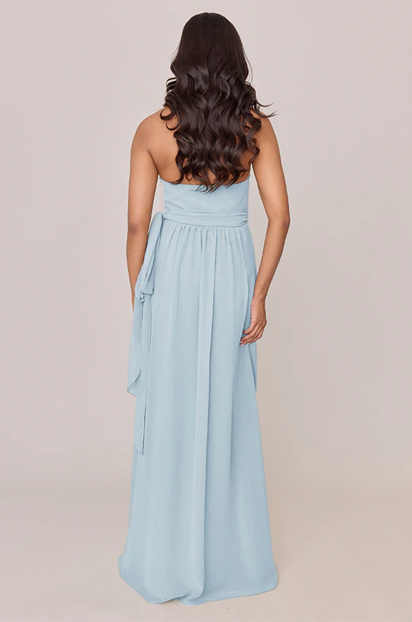 Hannah Chiffon Faux Wrap Dress | Made To Order - Image 88