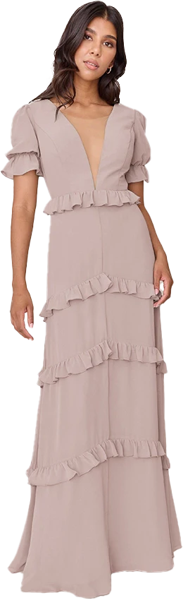 Harley Chiffon Dress | Made To Order - Image 146