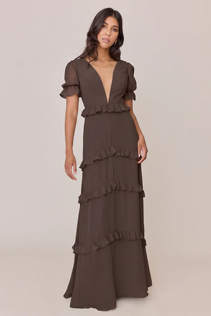 Harley Chiffon Dress | Made To Order - Image 158