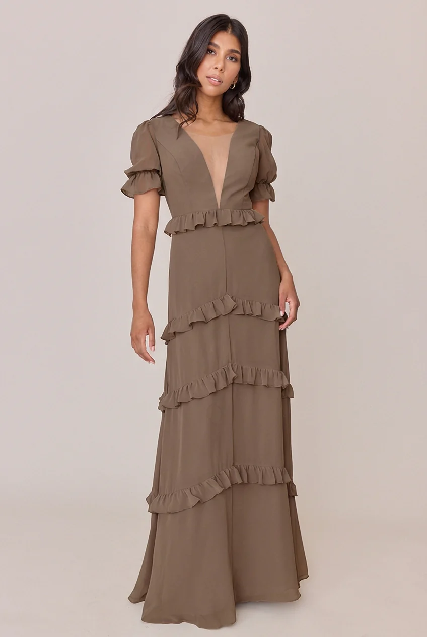 Harley Chiffon Dress | Made To Order - Image 159
