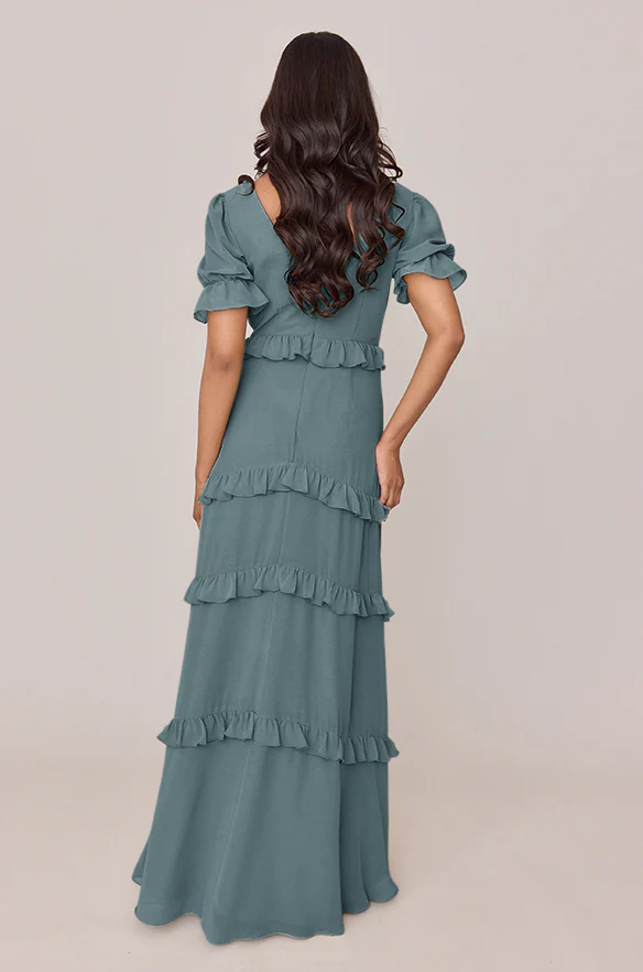 Harley Chiffon Dress | Made To Order - Image 42