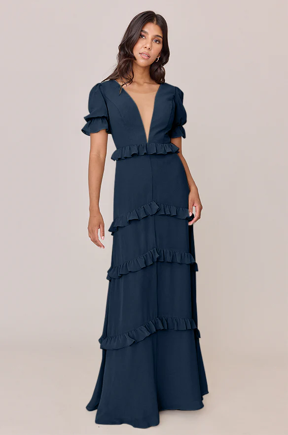 Harley Chiffon Dress | Made To Order - Image 71