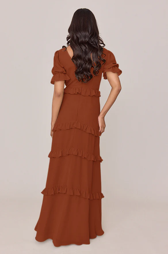 Harley Chiffon Dress | Made To Order - Image 84
