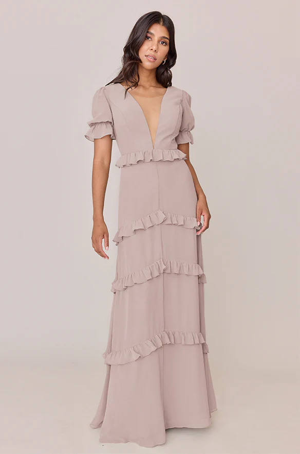 Harley Chiffon Dress | Made To Order - Image 95