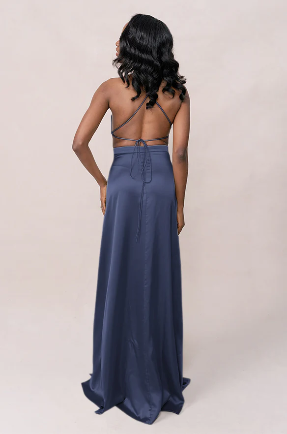 Haven Satin Dress | Made To Order - Image 100