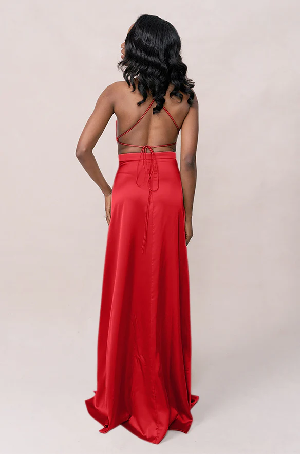 Haven Satin Dress | Made To Order - Image 122