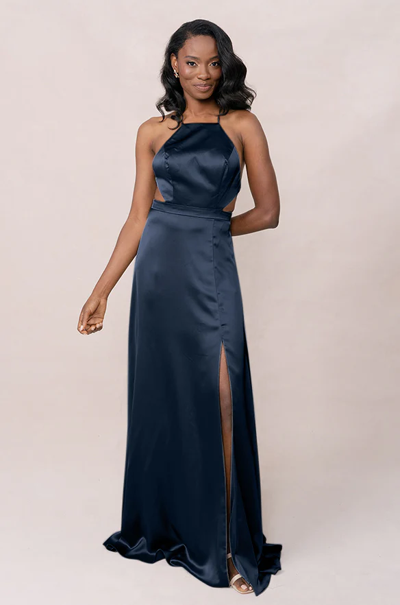 Haven Satin Dress | Made To Order - Image 123
