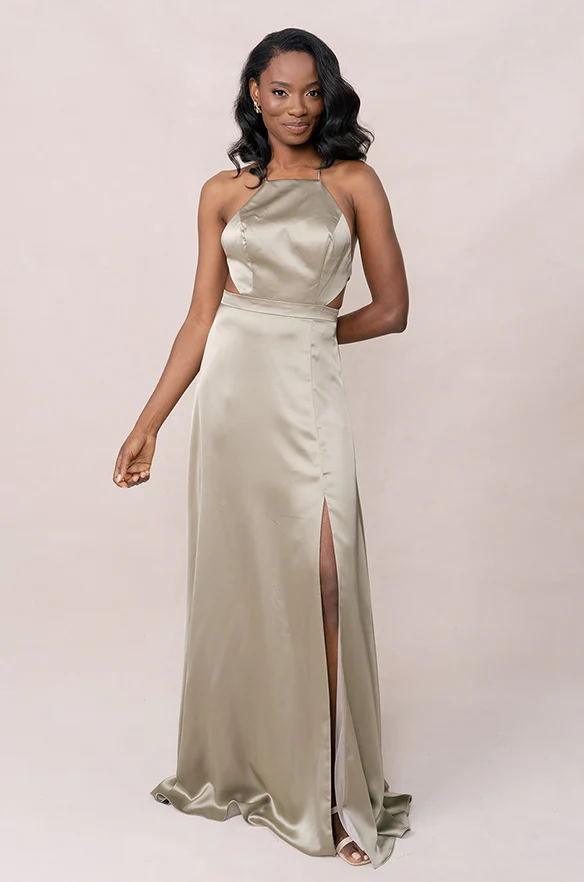 Haven Satin Dress | Made To Order - Image 133