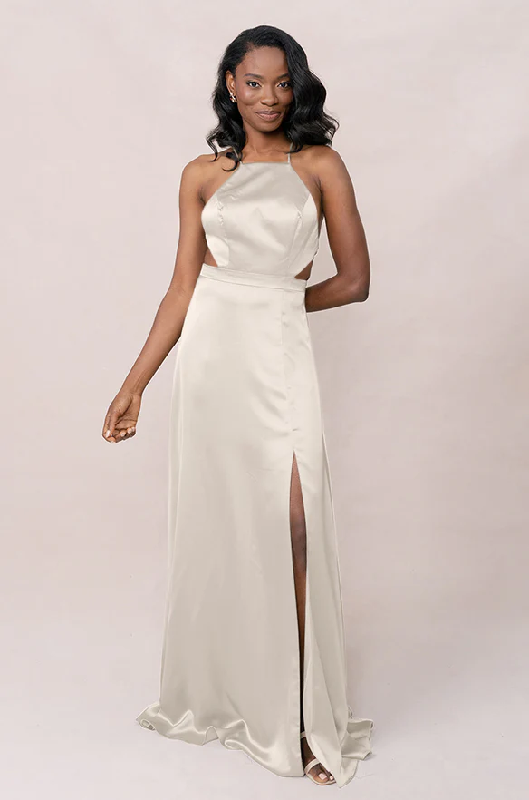Haven Satin Dress | Made To Order - Image 137