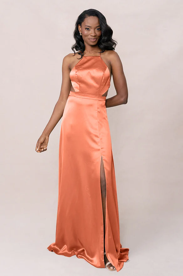 Haven Satin Dress | Made To Order - Image 139