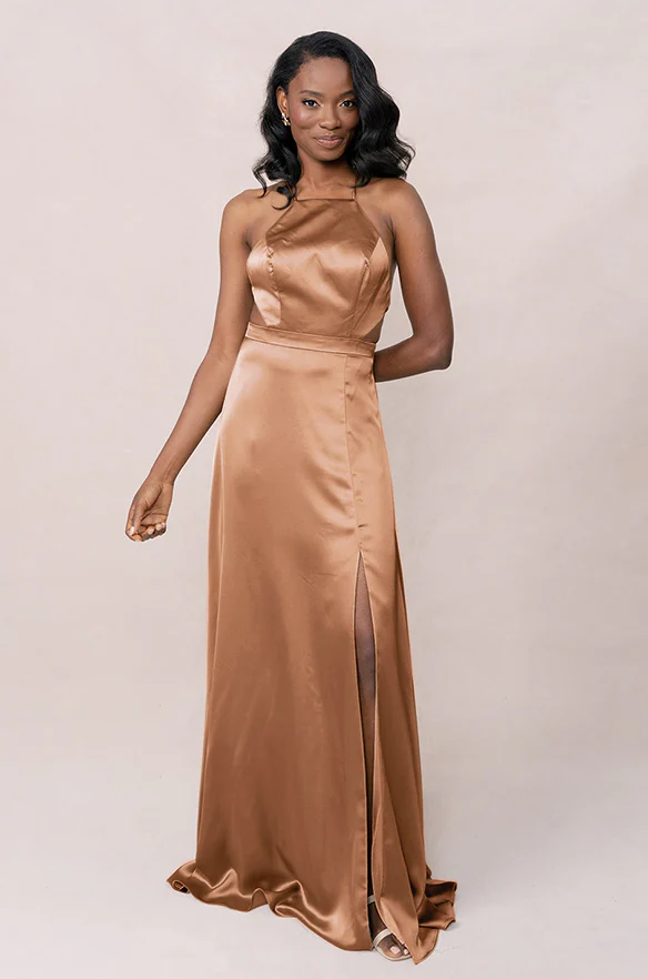 Haven Satin Dress | Made To Order - Image 145