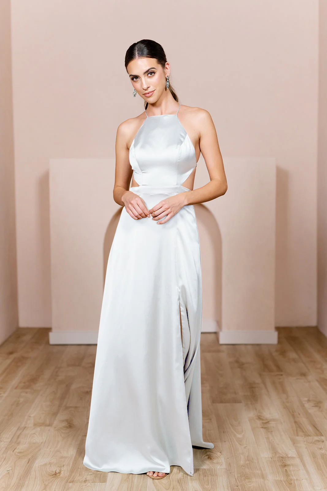 Haven Satin Dress | Made To Order - Image 149