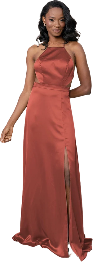 Haven Satin Dress | Made To Order - Image 17