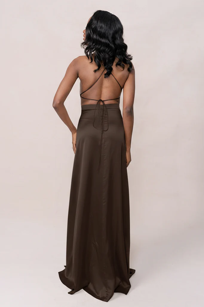 Haven Satin Dress | Made To Order - Image 172