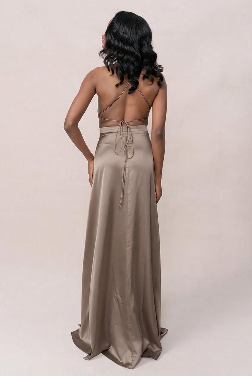 Haven Satin Dress | Made To Order - Image 173